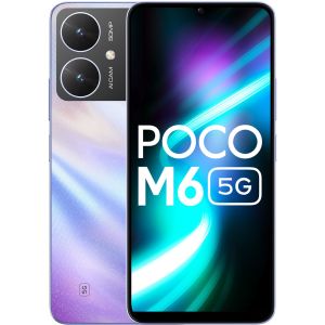 Смартфон Xiaomi Poco M6 6/128 Гб, серебристый