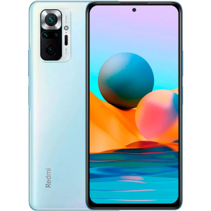 Смартфон Xiaomi Redmi Note 10 Pro 8.256 ГБ, голубой лед