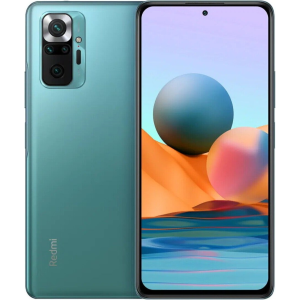 Смартфон Xiaomi Redmi Note 10 Pro 8.256 ГБ, зеленая аврора