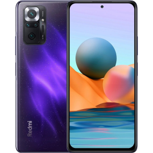 Смартфон Xiaomi Redmi Note 10 Pro 6.64 ГБ, фиолетовая туманность