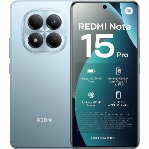 Смартфон Xiaomi Redmi Note 15 Pro 4G 8/256 ГБ, голубой