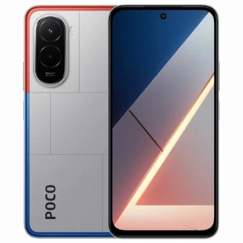 Смартфон Xiaomi Poco M7, 6/128 ГБ, серебристый