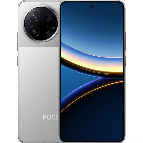Смартфон Xiaomi Poco F7 Pro, 12/256 ГБ, серебристый