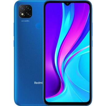 Смартфон Xiaomi Redmi 9C, 3.64 ГБ, синий
