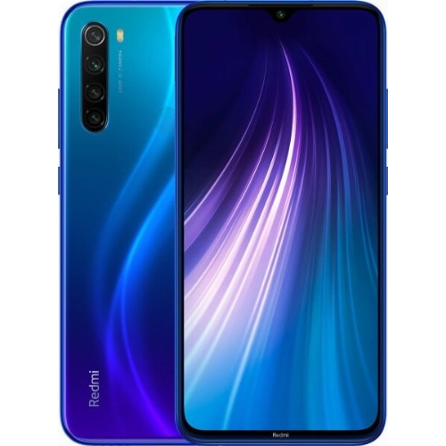 Смартфон Xiaomi Redmi Note 8, 6.64 ГБ, нептуновый синий